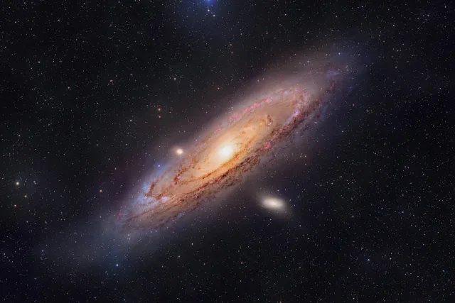 The Andromeda Galaxy — M31 M32