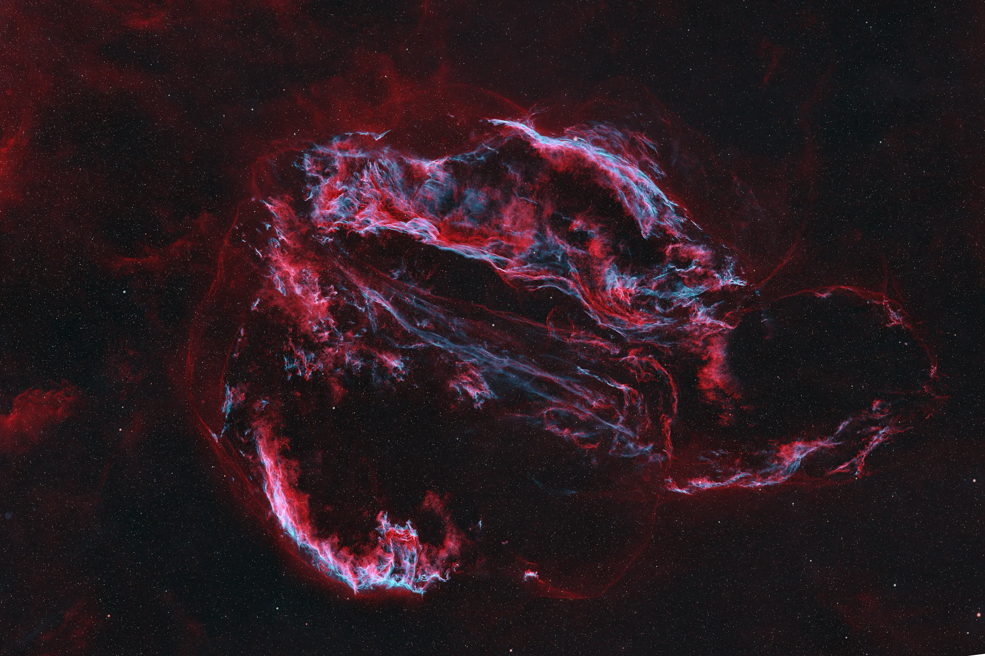 The Full Veil — Cygnus Loop (Veil Nebula)