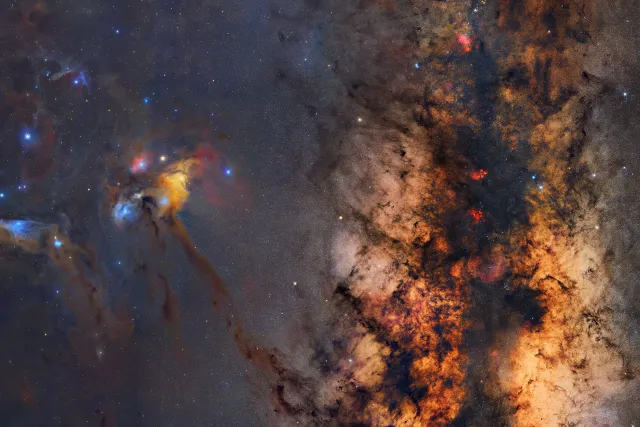 Antares to the Galactic Centre — Milkyway Galaxy